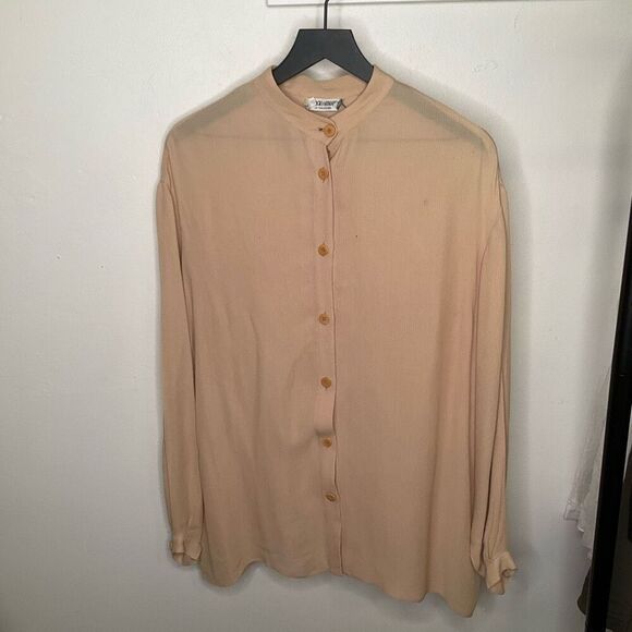 Giorgio Armani Button Down Blouse - Picture 1 of 7
